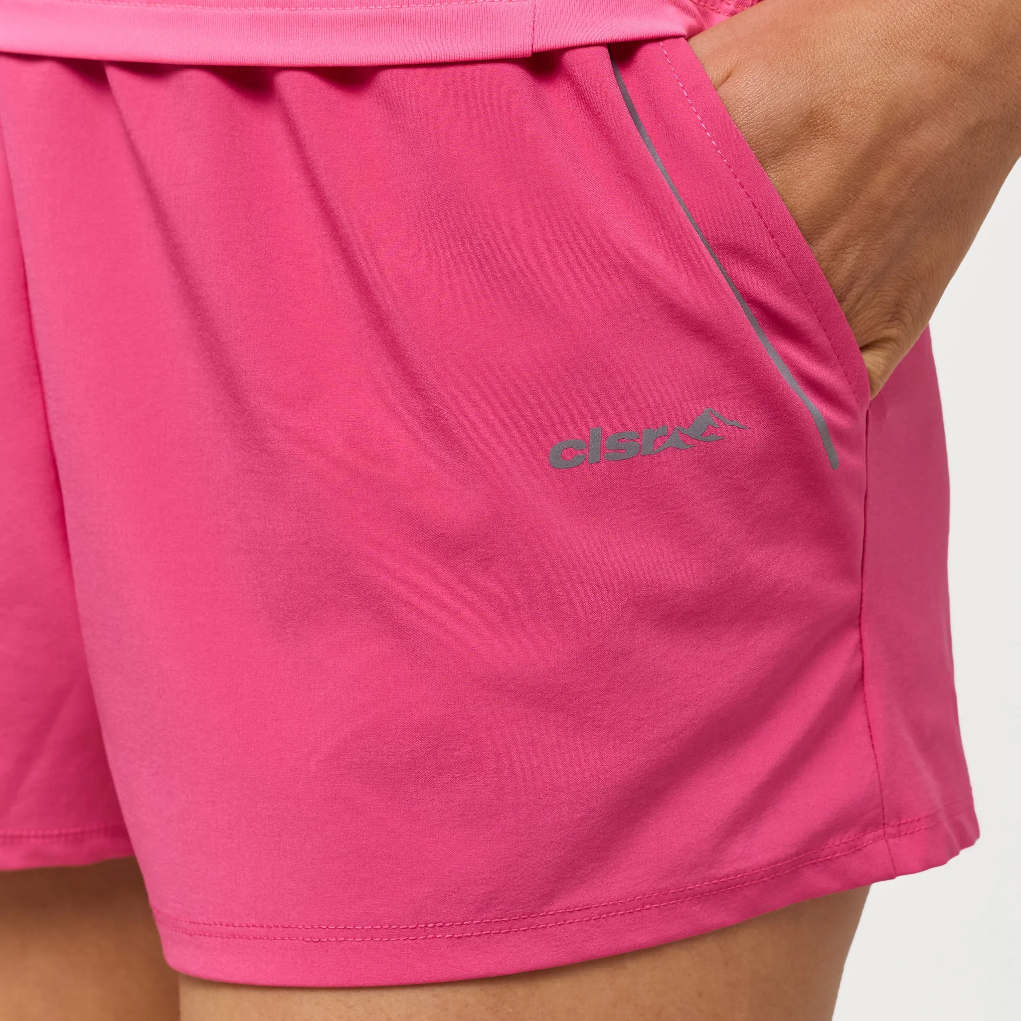 Core Running Short | Bright Pink