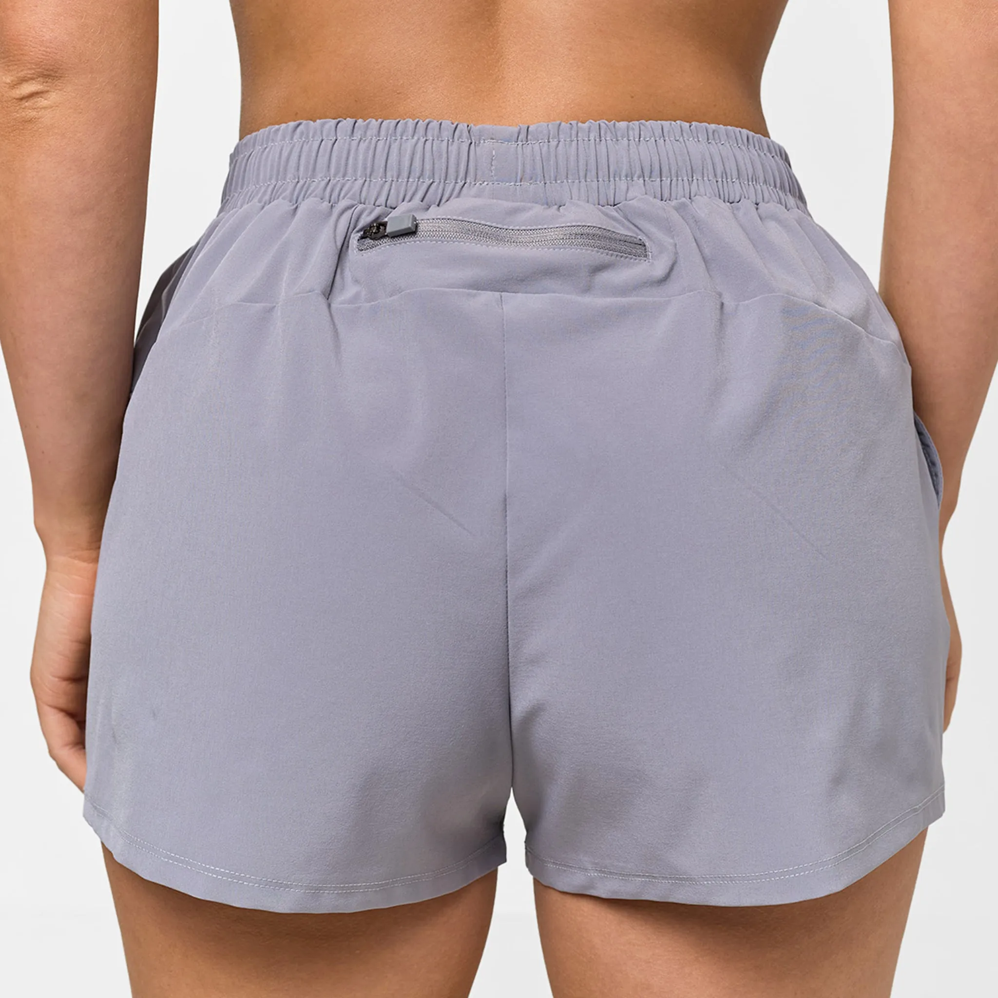 Core Running Short | Mid Grey