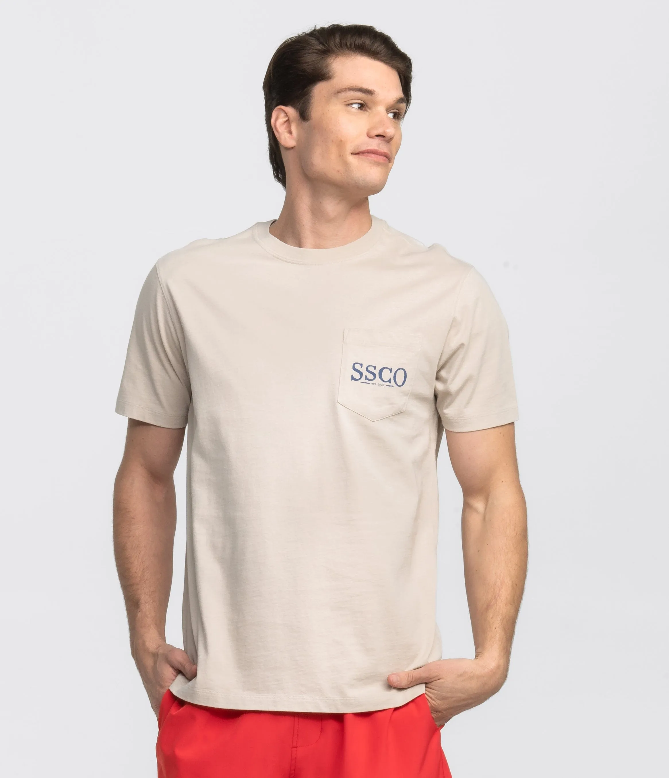 Good Boy Camo Tee SS - Taupe