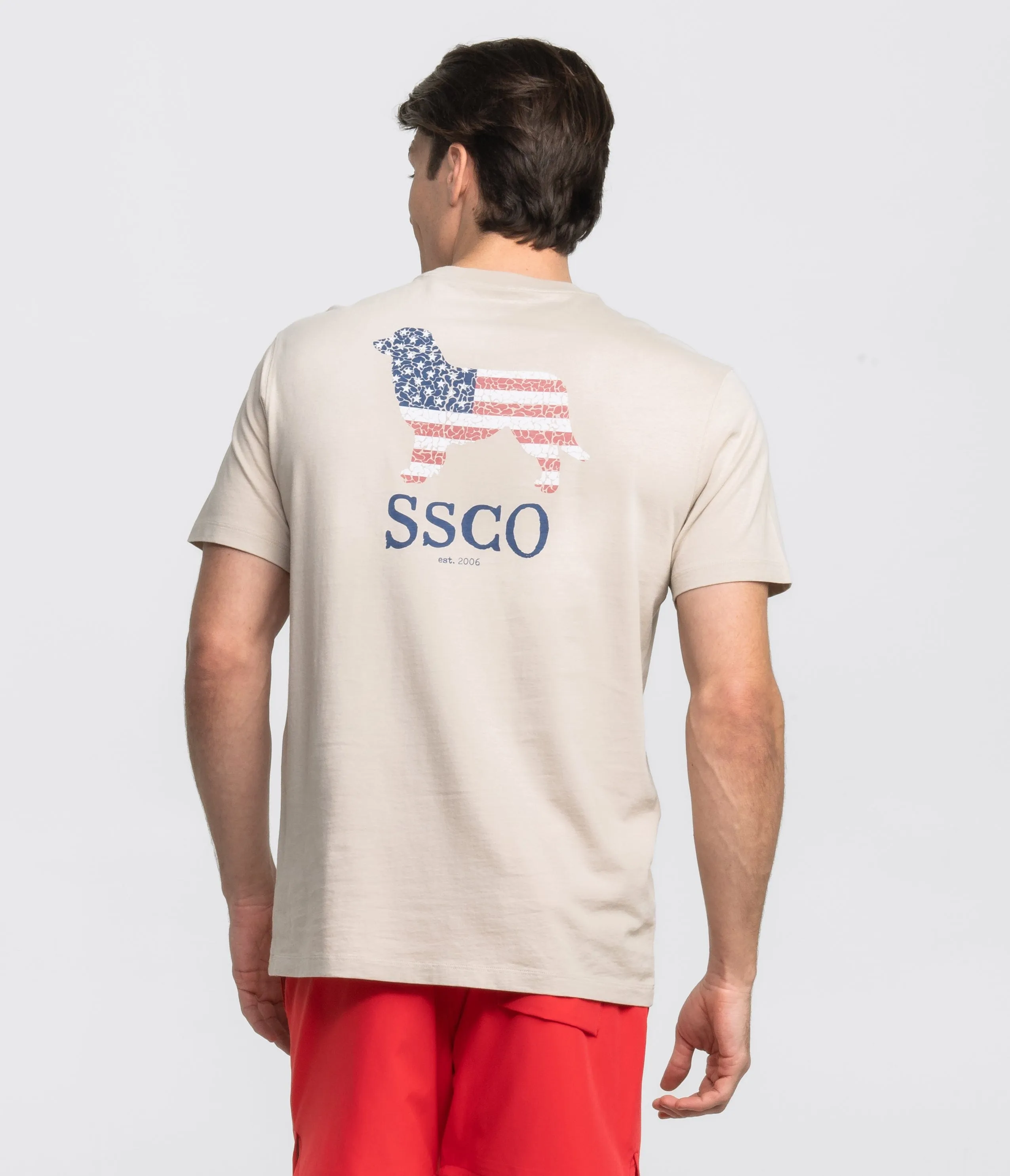 Good Boy Camo Tee SS - Taupe