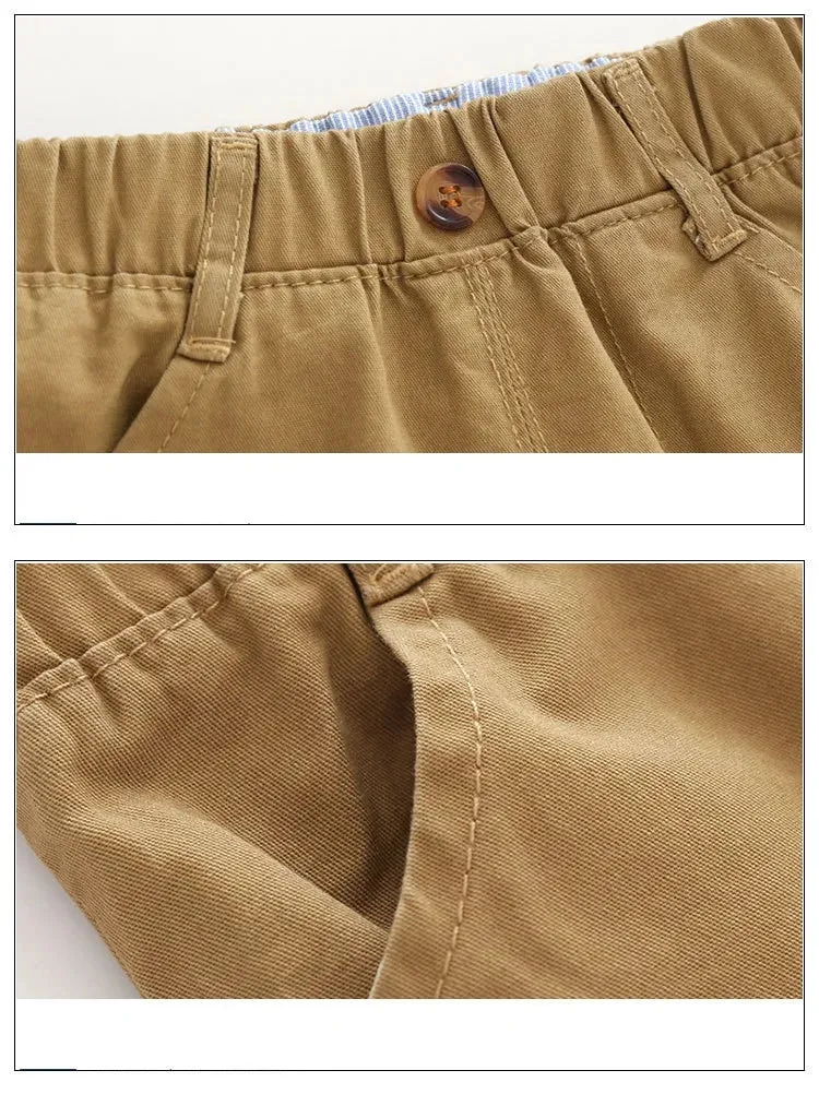 Jerrik Kids Cotton Shorts