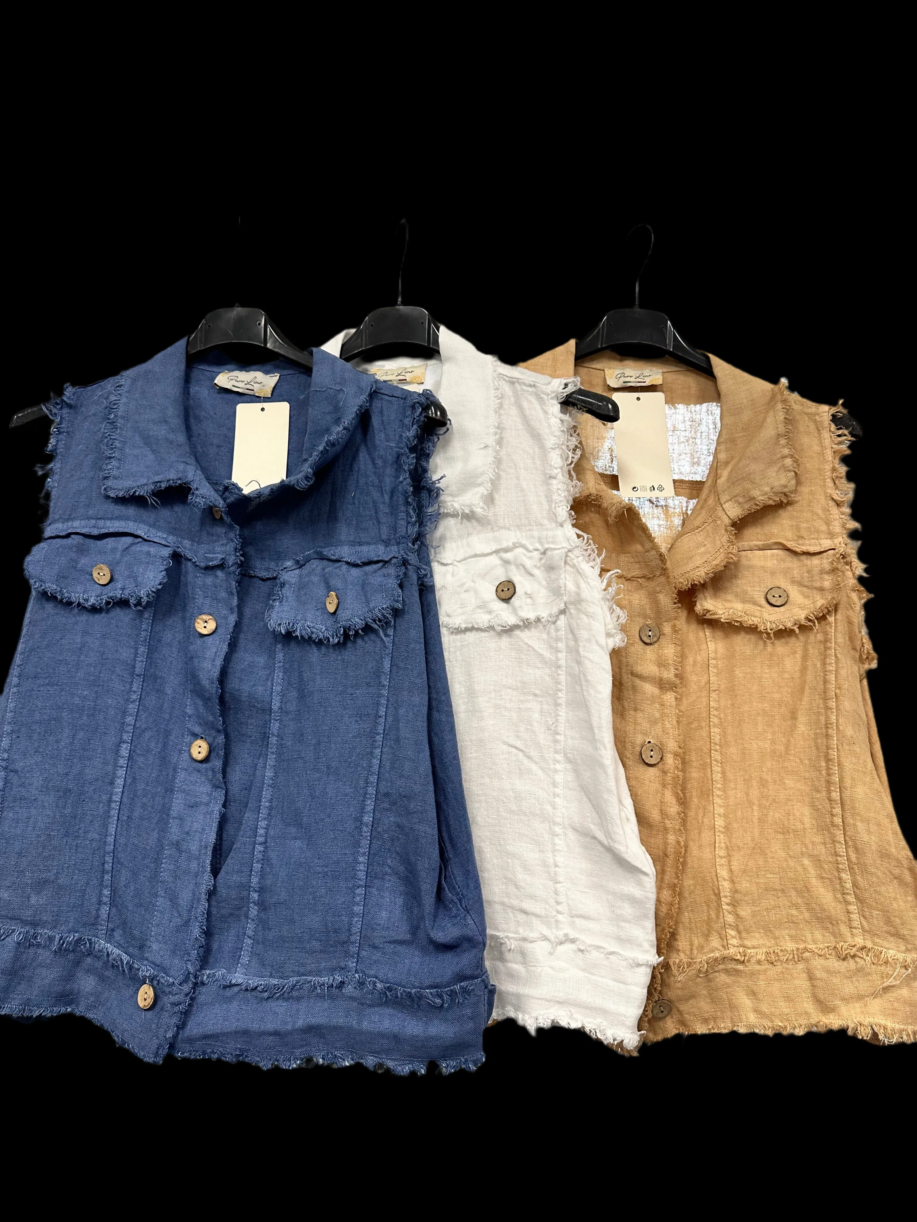 Linen Vest Top