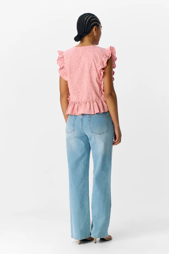 Object Cilie Rose Elegance Sleeveless Blouse
