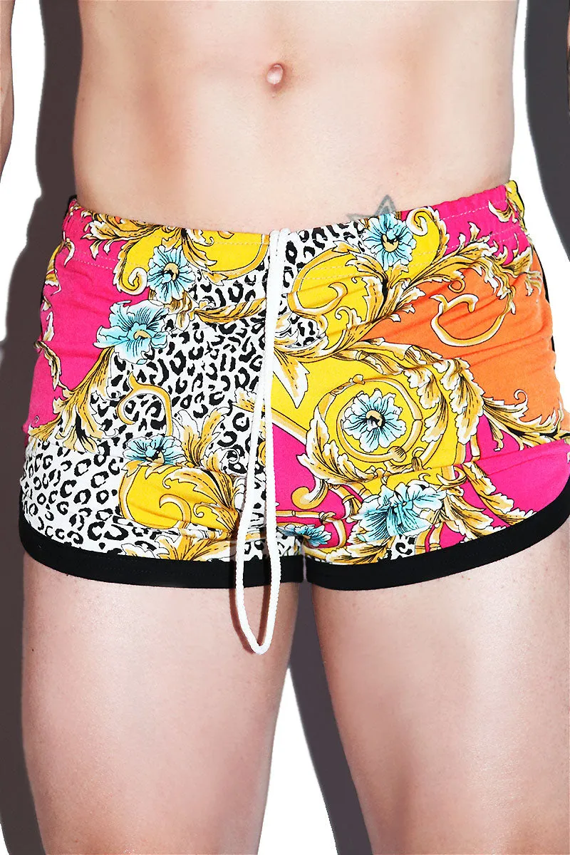 Saint Tropez Running Shorts-Orange