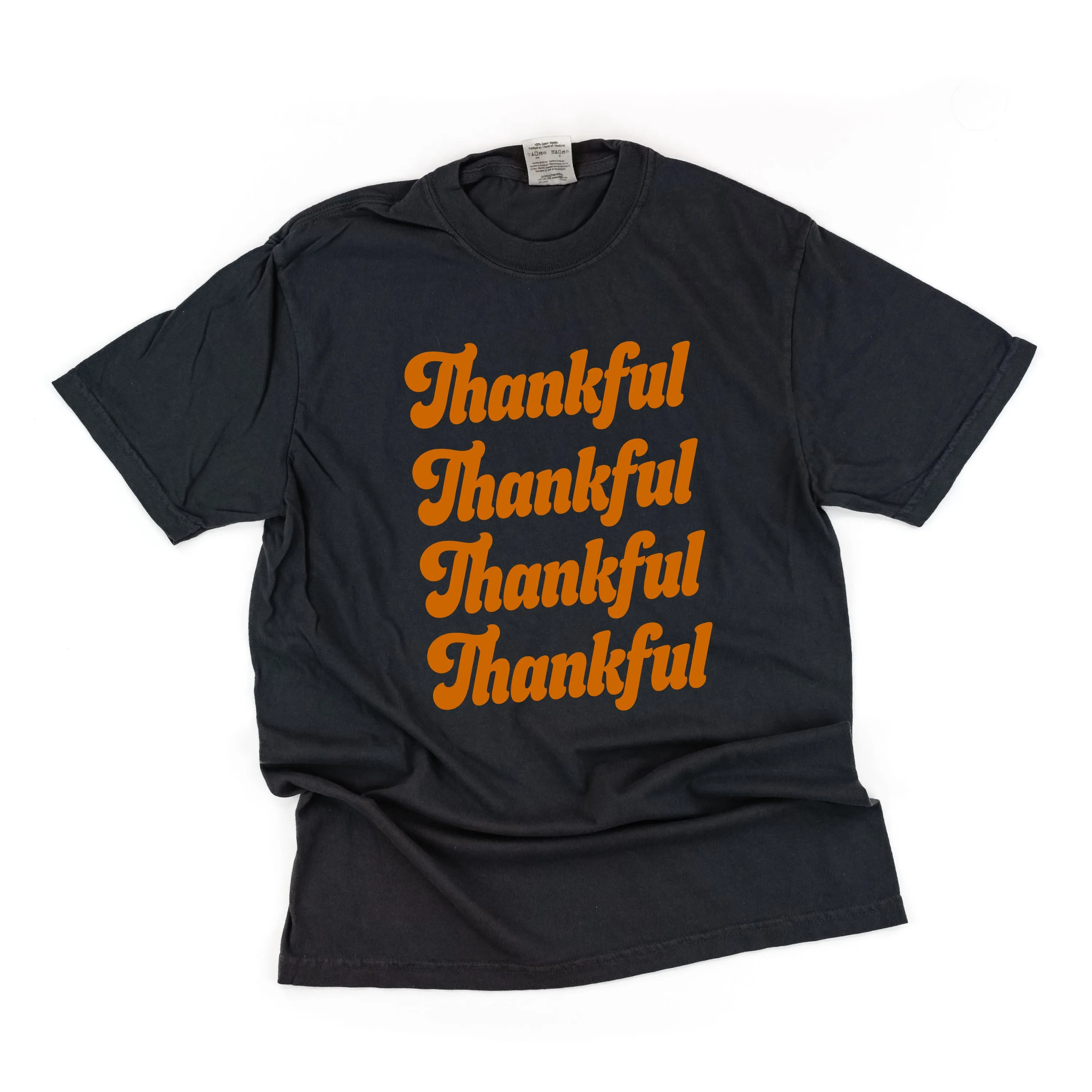 Thankful (x4) - SHORT SLEEVE COMFORT COLORS TEE