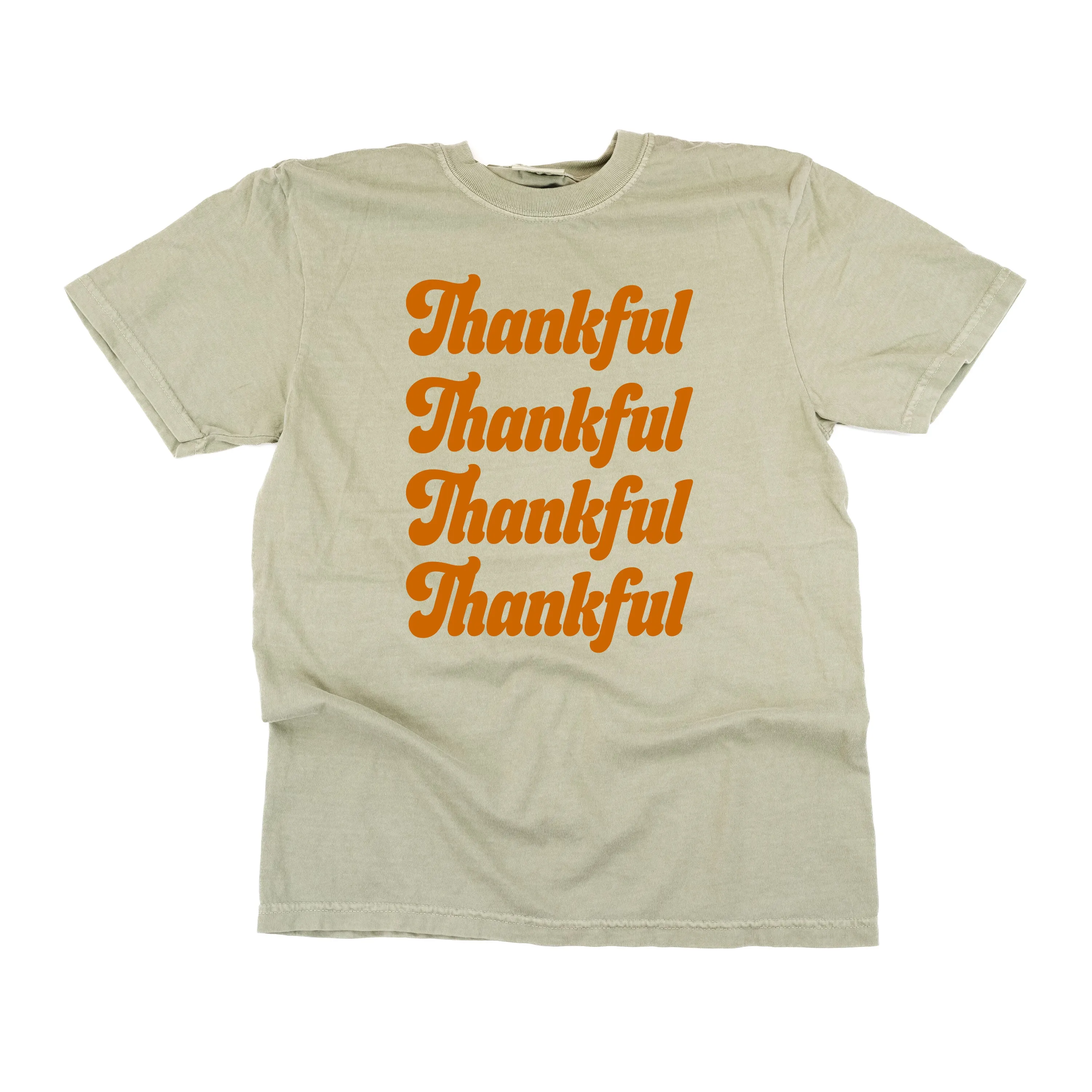 Thankful (x4) - SHORT SLEEVE COMFORT COLORS TEE