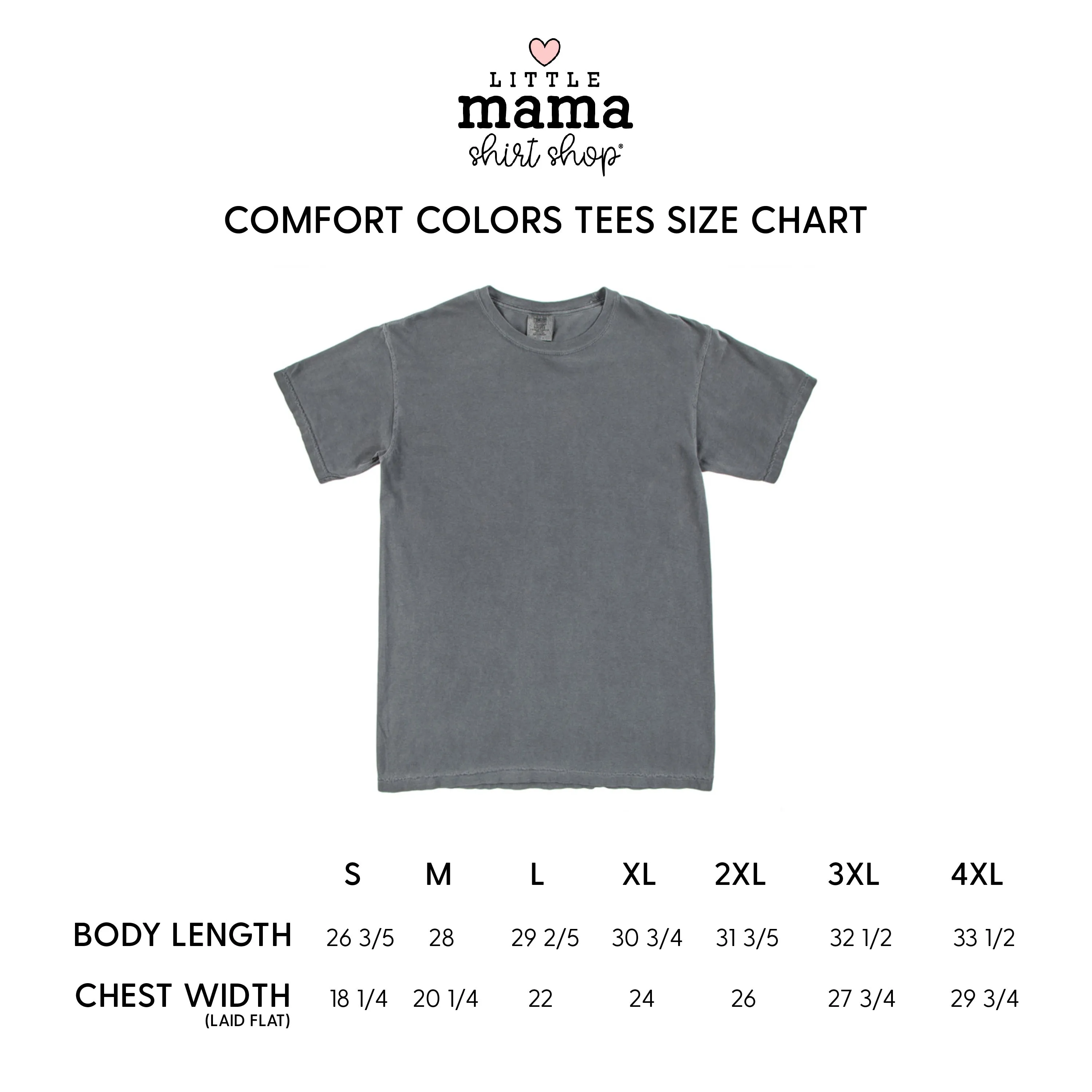 Thankful (x4) - SHORT SLEEVE COMFORT COLORS TEE