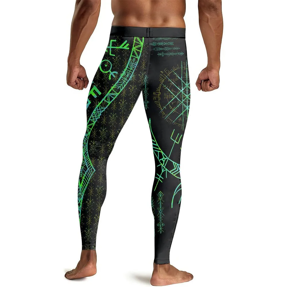 Valkyrie Warriors Of Odin Men's Compression Leggings