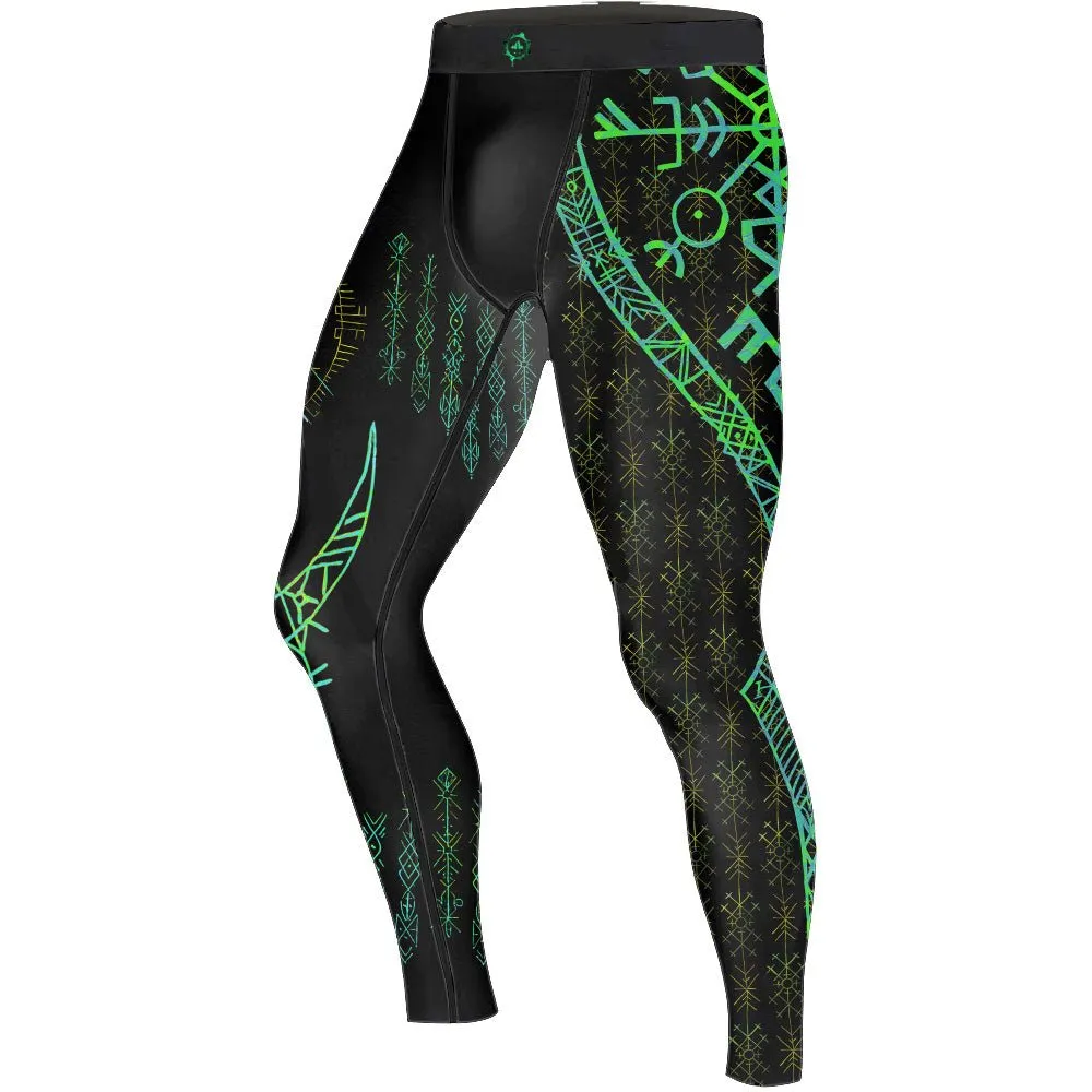 Valkyrie Warriors Of Odin Men's Compression Leggings