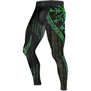 Valkyrie Warriors Of Odin Men's Compression Leggings