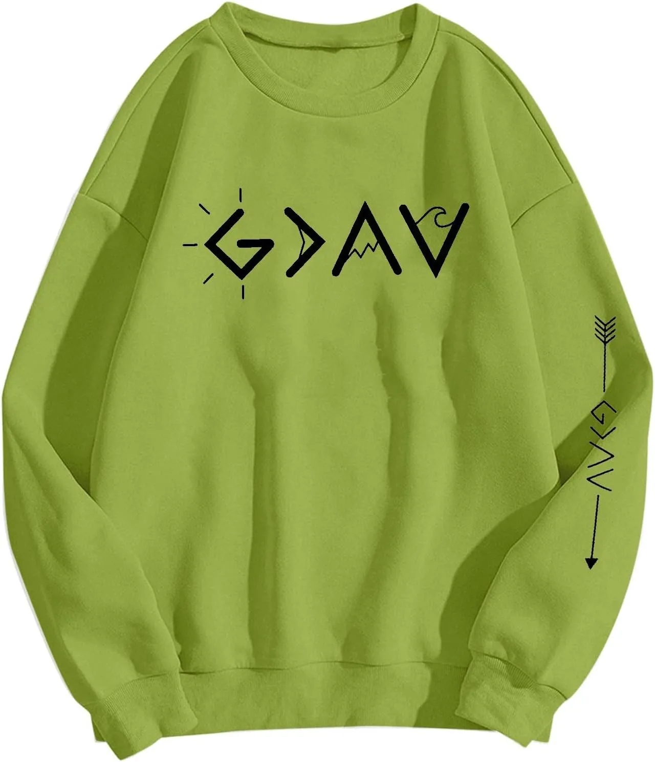Womens Sweatshirt Trendy Casual Comfort Tshirts Drop Shoulder Long Sleeve Round Neck Oversized Sweatshirts Outfits