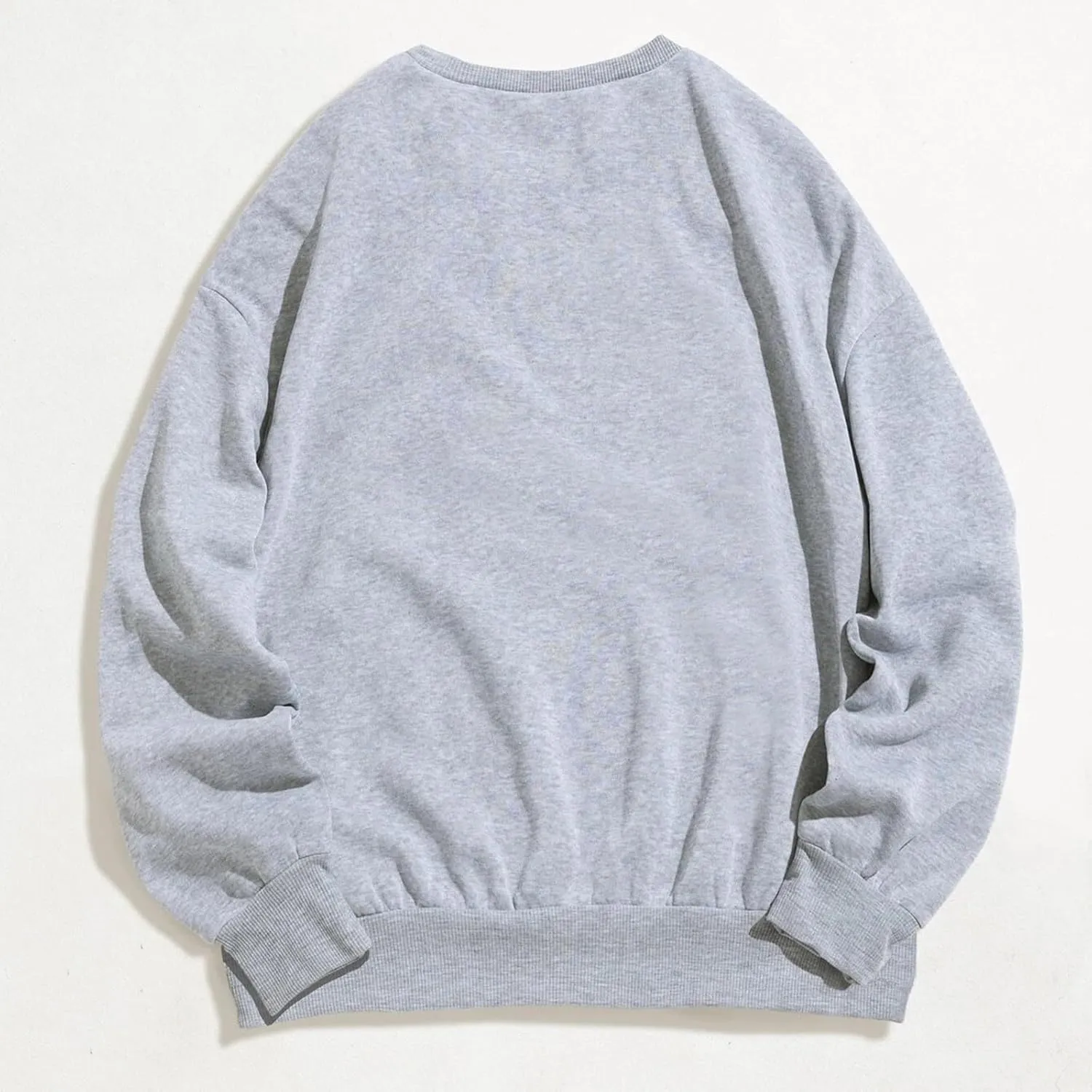 Womens Sweatshirt Trendy Casual Comfort Tshirts Drop Shoulder Long Sleeve Round Neck Oversized Sweatshirts Outfits